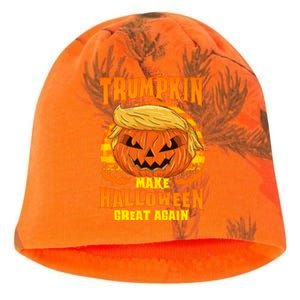 Trumpkin! Make Halloween Great Again! Gift Kati - Camo Knit Beanie