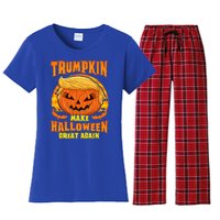 Trumpkin! Make Halloween Great Again! Gift Women's Flannel Pajama Set