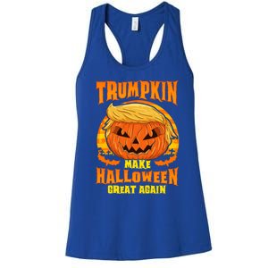 Trumpkin! Make Halloween Great Again! Gift Women's Racerback Tank