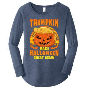 Trumpkin! Make Halloween Great Again! Gift Women's Perfect Tri Tunic Long Sleeve Shirt