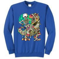 TRex Mummy Halloween Moonlight Skeleton Dinosaur T Rex Gift Sweatshirt