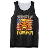 Trumpkin Make Halloween Great Again Flag Usa American Mesh Reversible Basketball Jersey Tank