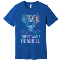 Taxidermy Mount Husband Taxidermy Hunting Trophy Roadkill Gift Premium T-Shirt