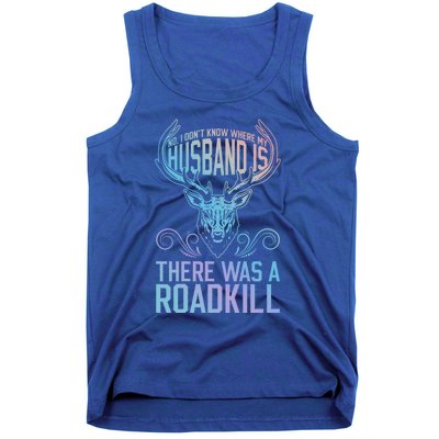 Taxidermy Mount Husband Taxidermy Hunting Trophy Roadkill Gift Tank Top