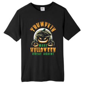 Trumpkin Make Halloween Great Again Funny Trumpkin Funny Gift Tall Fusion ChromaSoft Performance T-Shirt