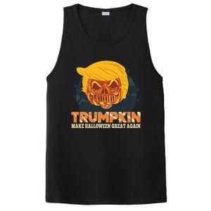 Trumpkin Make Halloween Great Again Funny Usa Trump Pumpkin Cool Gift PosiCharge Competitor Tank