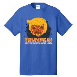 Trumpkin Make Halloween Great Again Funny Usa Trump Pumpkin Cool Gift Tall T-Shirt