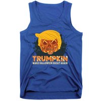 Trumpkin Make Halloween Great Again Funny Usa Trump Pumpkin Cool Gift Tank Top