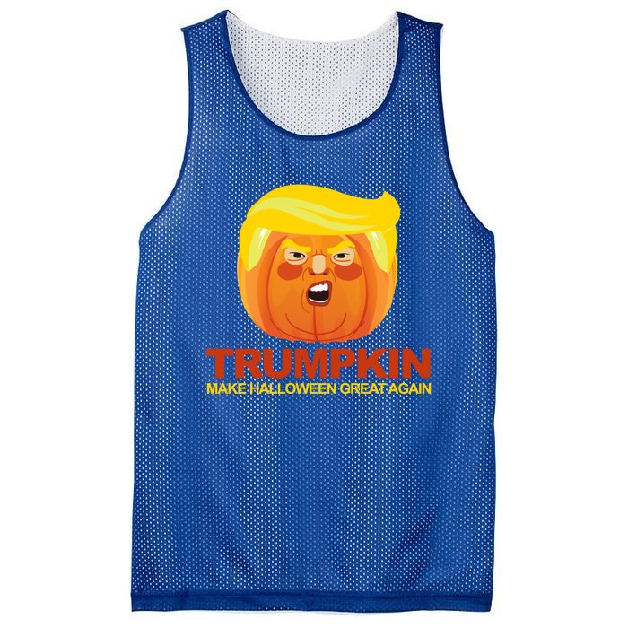 Trumpkin Make Halloween Great Again Great Gift Mesh Reversible Basketball Jersey Tank