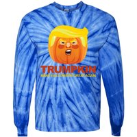 Trumpkin Make Halloween Great Again Great Gift Tie-Dye Long Sleeve Shirt