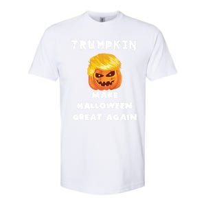 Trumpkin Make Halloween Great Again Gift Softstyle® CVC T-Shirt