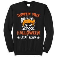 Trumpkin Make Halloween Great Again Funny Trump Support Sweatshirt