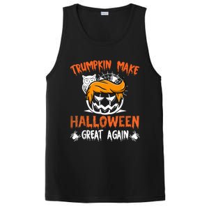 Trumpkin Make Halloween Great Again Funny Trump Support PosiCharge Competitor Tank