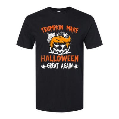 Trumpkin Make Halloween Great Again Funny Trump Support Softstyle CVC T-Shirt