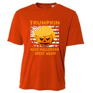 Trumpkin Make Halloween Great Again Gift Cooling Performance Crew T-Shirt