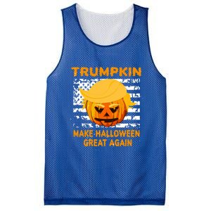 Trumpkin Make Halloween Great Again Gift Mesh Reversible Basketball Jersey Tank