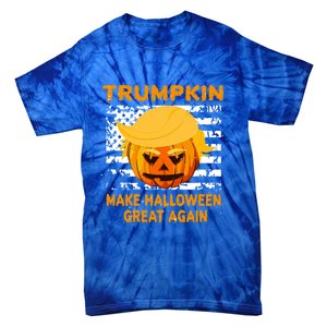 Trumpkin Make Halloween Great Again Gift Tie-Dye T-Shirt