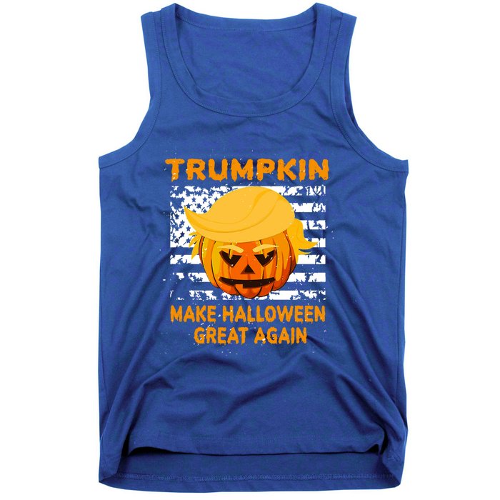 Trumpkin Make Halloween Great Again Gift Tank Top