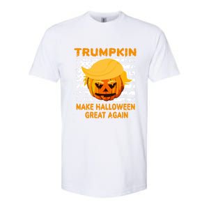 Trumpkin Make Halloween Great Again Gift Softstyle CVC T-Shirt