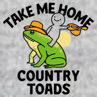 Take Me Home Country Toads T-Shirt