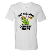 Take Me Home Country Toads V-Neck T-Shirt