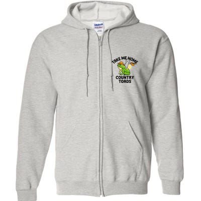 Take Me Home Country Toads Full Zip Hoodie