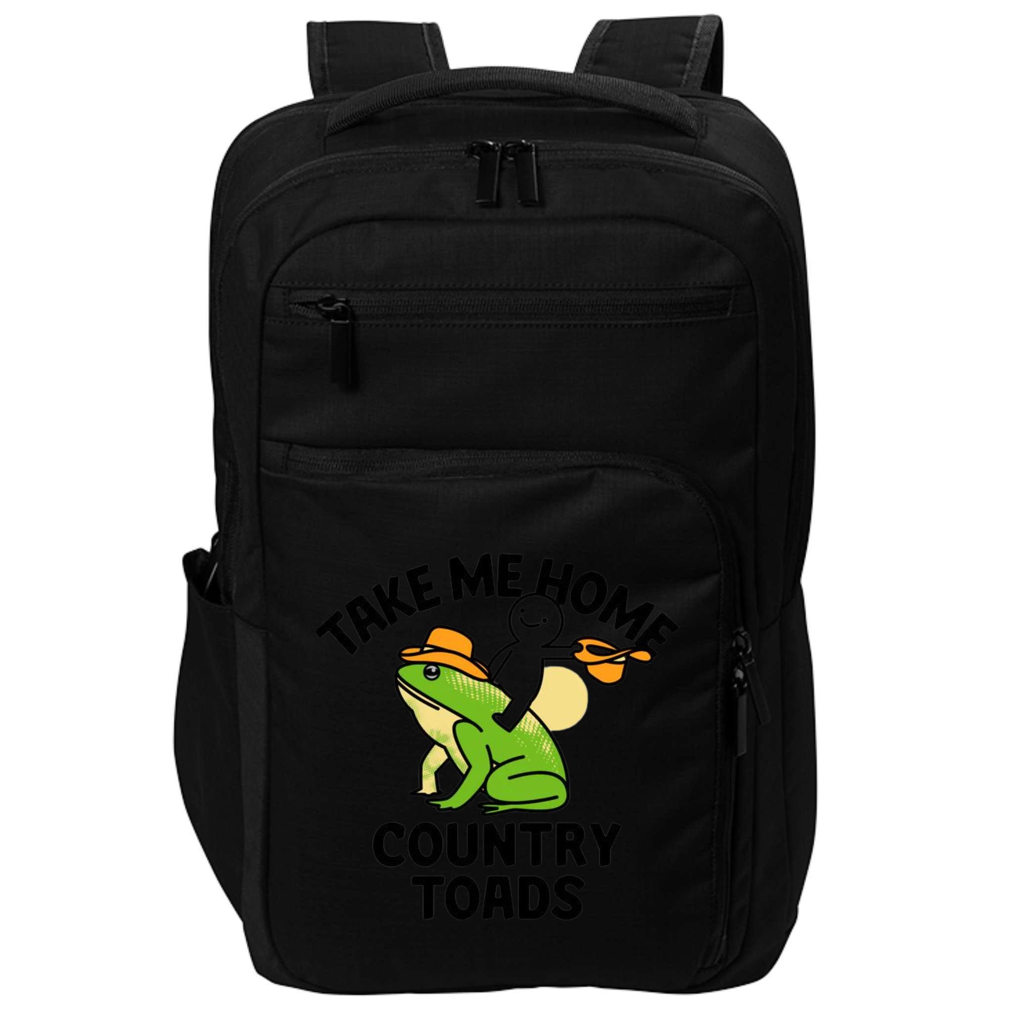 Take Me Home Country Toads Impact Tech Backpack