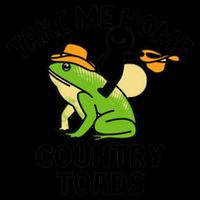 Take Me Home Country Toads Drawstring Bag