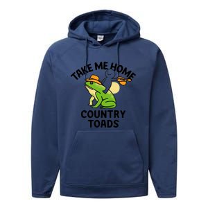 Take Me Home Country Toads Performance Fleece Hoodie