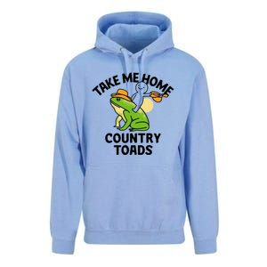 Take Me Home Country Toads Unisex Surf Hoodie