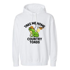 Take Me Home Country Toads Garment-Dyed Fleece Hoodie