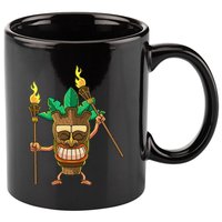 Tiki Man Hawaiian Summer Tropical Luau Party 11oz C Handle Ceramic Mug