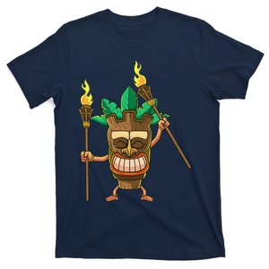 Tiki Man Hawaiian Summer Tropical Luau Party T-Shirt