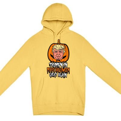 Trumpkin Make Halloween Great Again Premium Pullover Hoodie