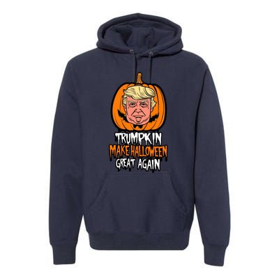 Trumpkin Make Halloween Great Again Premium Hoodie