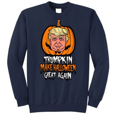 Trumpkin Make Halloween Great Again Tall Sweatshirt