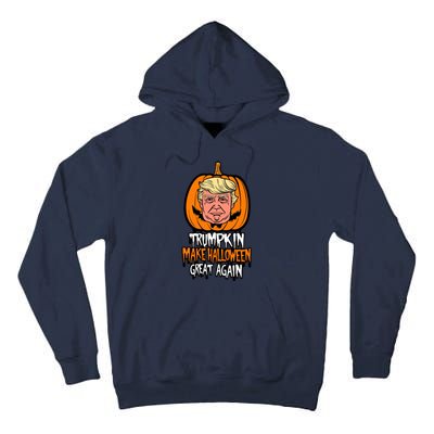 Trumpkin Make Halloween Great Again Tall Hoodie