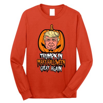 Trumpkin Make Halloween Great Again Long Sleeve Shirt