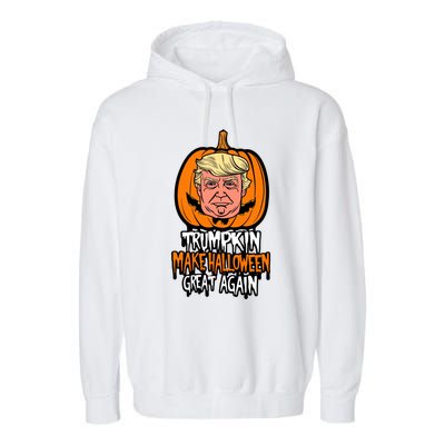 Trumpkin Make Halloween Great Again Garment-Dyed Fleece Hoodie