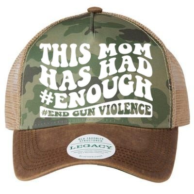 This Mom Has Had Enough End Gun Violence Awareness Day Legacy Tie Dye Trucker Hat