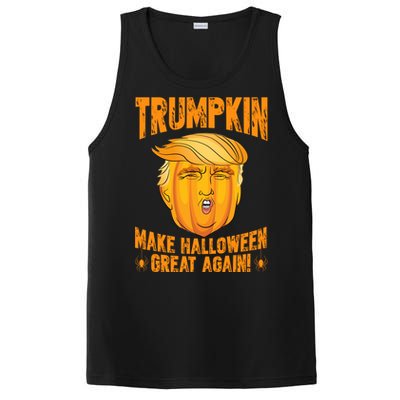 Trumpkin Make Halloween Great Again Halloween Trump Cute Gift PosiCharge Competitor Tank