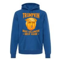 Trumpkin Make Halloween Great Again Halloween Trump Cute Gift Premium Hoodie