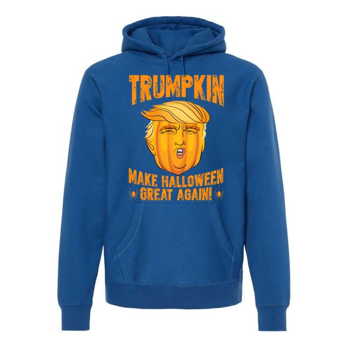 Trumpkin Make Halloween Great Again Halloween Trump Cute Gift Premium Hoodie