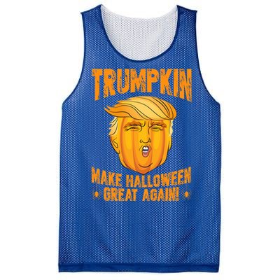 Trumpkin Make Halloween Great Again Halloween Trump Cute Gift Mesh Reversible Basketball Jersey Tank