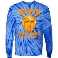 Trumpkin Make Halloween Great Again Halloween Trump Cute Gift Tie-Dye Long Sleeve Shirt