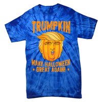 Trumpkin Make Halloween Great Again Halloween Trump Cute Gift Tie-Dye T-Shirt