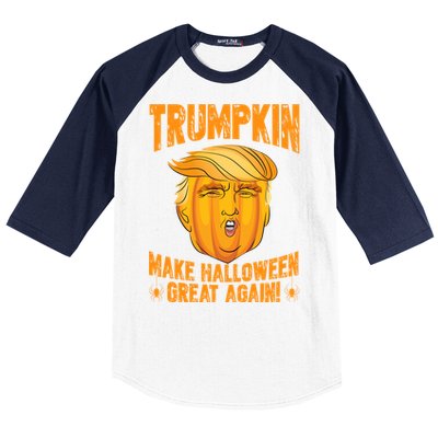 Trumpkin Make Halloween Great Again Halloween Trump Cute Gift Baseball Sleeve Shirt