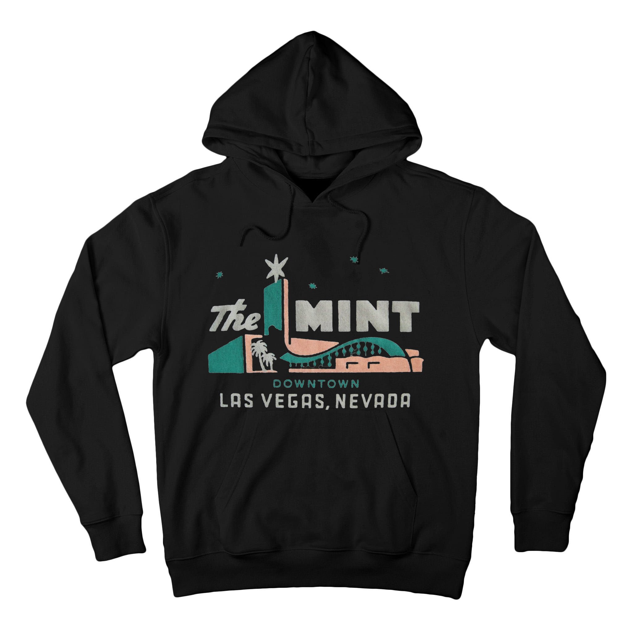 The Mint Hotel Casino Vintage Sign Retro Downtown Las Vegas Tall Hoodie