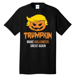 Trumpkin Make Halloween Great Again Funny Pro Trump Tall T-Shirt