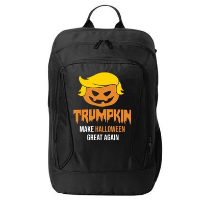 Trumpkin Make Halloween Great Again Funny Pro Trump City Backpack